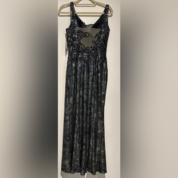 Nwt; Alberto Makali Black Coated Maxi Dress 🔥 - Picture 2 of 8